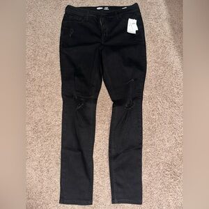 Old Navy, super skinny jeans, size 12, Black